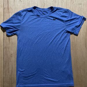 NIKE‎ Running DRI-FIT Shirt Blue Small